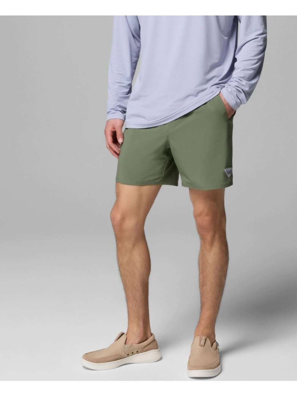 Columbia Terminal Roamer Stretch Shorts 6 in Men's XXL Cypress Omni-Shade UPF50